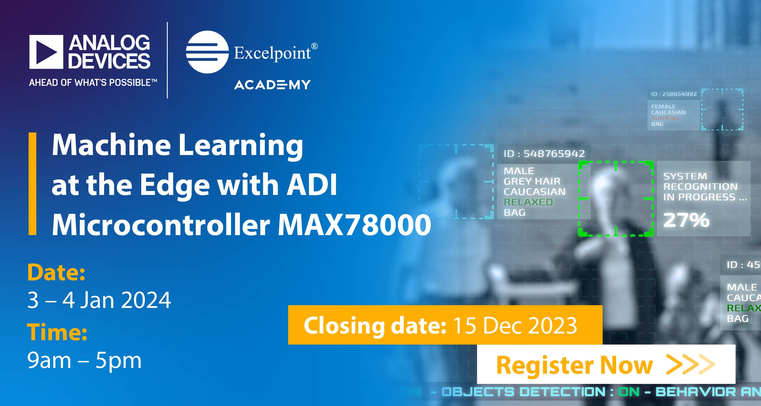 Machine Learning at the Edge with ADI Microcontroller MAX78000 ...